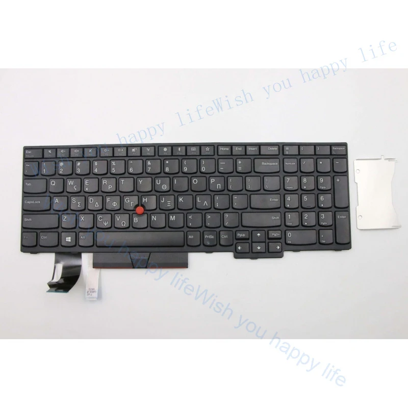 V+ Original 01YP653 for Lenovo THINKPAD Keyboard Greek E580, E585,L580,T590,P5
V+ Original 01YP653 for Lenovo THINKPAD Keyboard Greek E580, E585,L580,T590,P5