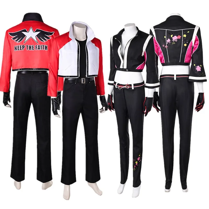 Mai Shiranui Cosplay Rock Howard Costume Adult Jacket Coat Pants Gloves Belt Outfits Halloween Carnival Party Disguise Suit
Mai Shiranui Cosplay Rock Howard Costume Adult Jacket Coat Pants Gloves Belt Outfits Halloween Carnival Party Disguise Suit