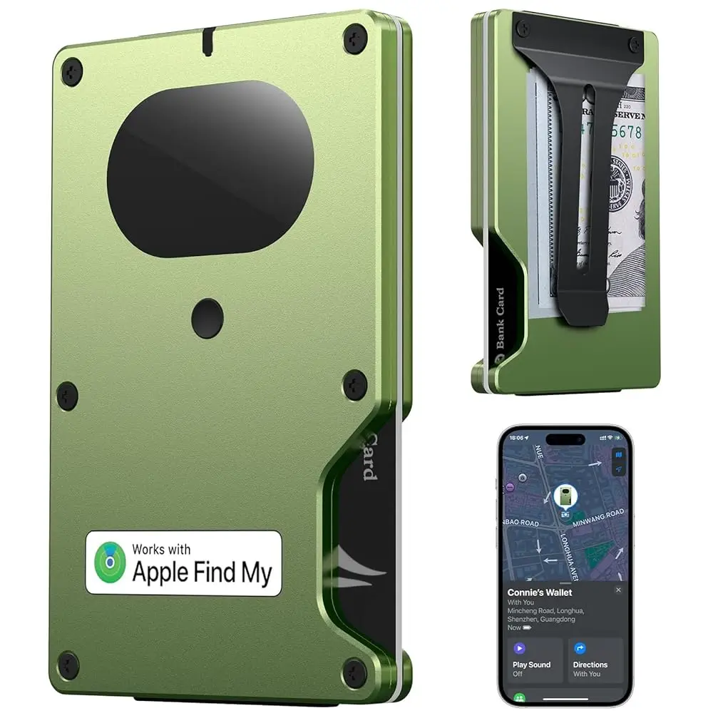 Free ShippingSlim Wallet for Men, Air Wallet Build in Airtag Chip, Smart Wallet Compatible with Apple Find My iOS Only, Minimali
Free ShippingSlim Wallet for Men, Air Wallet Build in Airtag Chip, Smart Wallet Compatible with Apple Find My iOS Only, Minimali