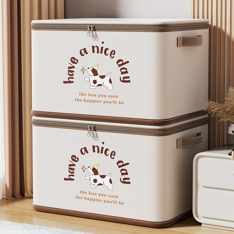 Dog pattern Foldable Clothing Storage Box Household Moisture-proof Storage Bins Dustproof Large Capacity Storage Organizer Box
Dog pattern Foldable Clothing Storage Box Household Moisture-proof Storage Bins Dustproof Large Capacity Storage Organizer Box
