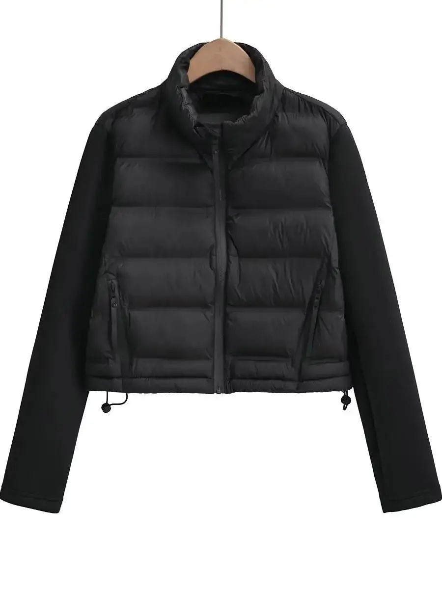 Осень-зима 2026, женские винтажные короткие стеганые куртки с воротником-стойкой, женские легкие парки на молнии в европейском стиле, пальто
Осень-зима 2026, женские винтажные короткие стеганые куртки с воротником-стойкой, женские легкие парки на молнии в европейском стиле, пальто