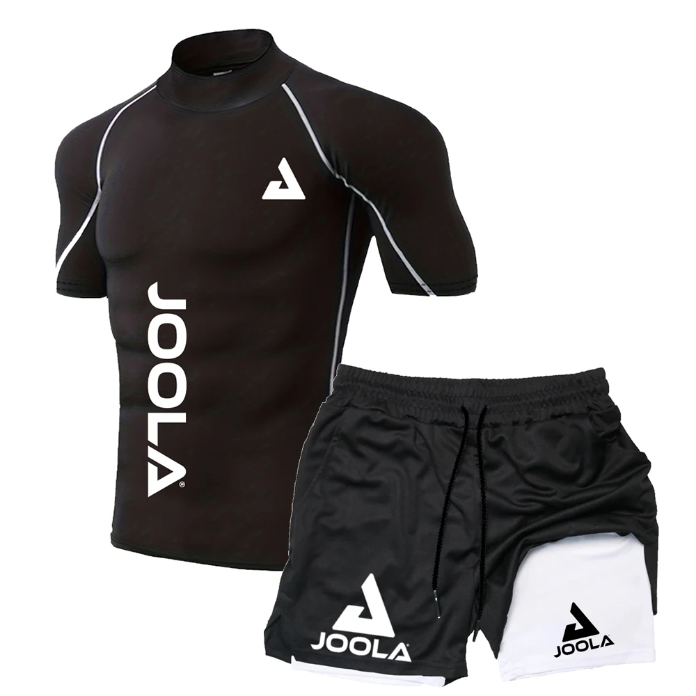 JOOLA high stretch compression suit men's morning running fitness tight fitting suit sports base quick drying shaping set
JOOLA high stretch compression suit men's morning running fitness tight fitting suit sports base quick drying shaping set