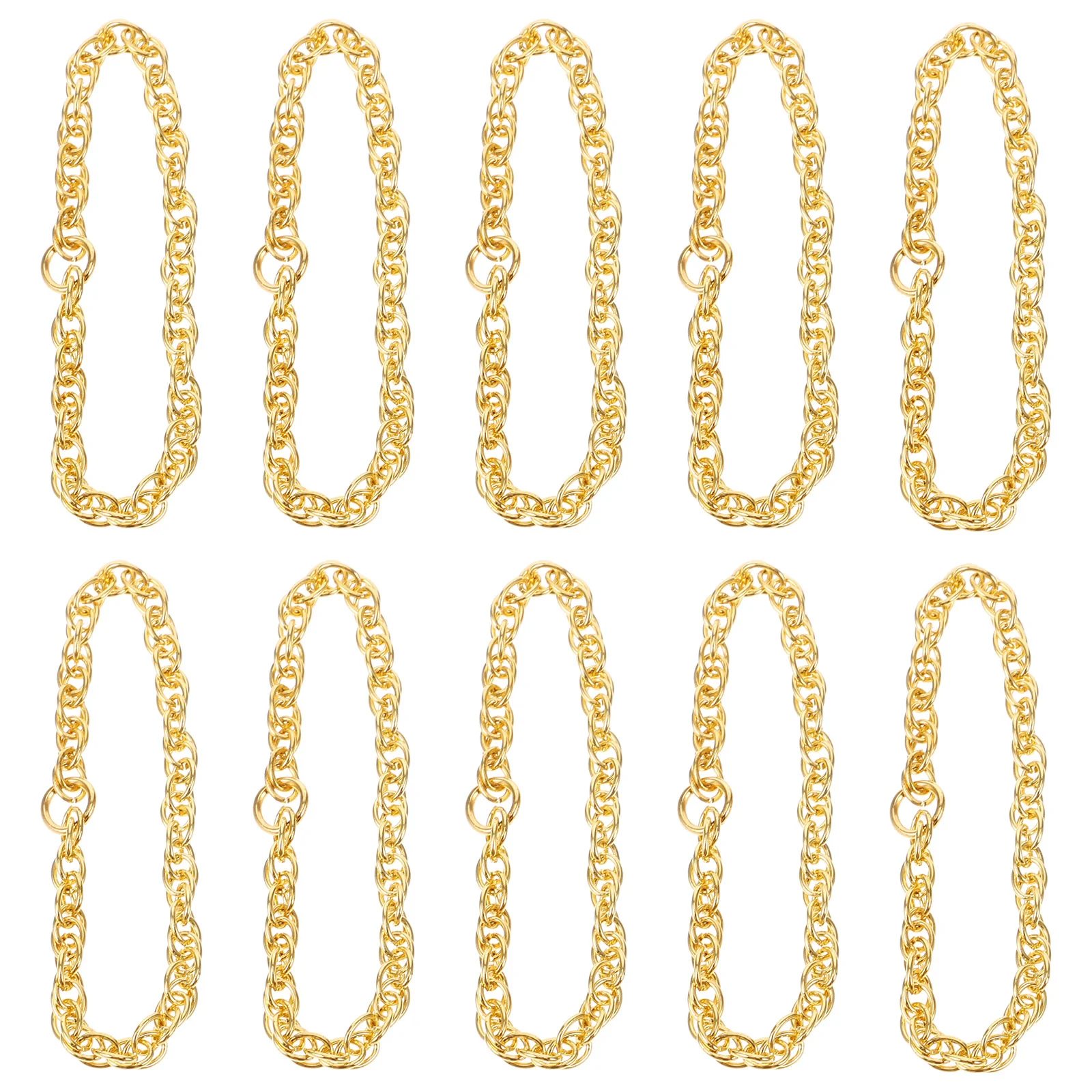 10 Pcs Dolls Little Yellow Duck Jewelry Toy Hip Hop Twist Chain Miniature Golden Plastic Girl
10 Pcs Dolls Little Yellow Duck Jewelry Toy Hip Hop Twist Chain Miniature Golden Plastic Girl