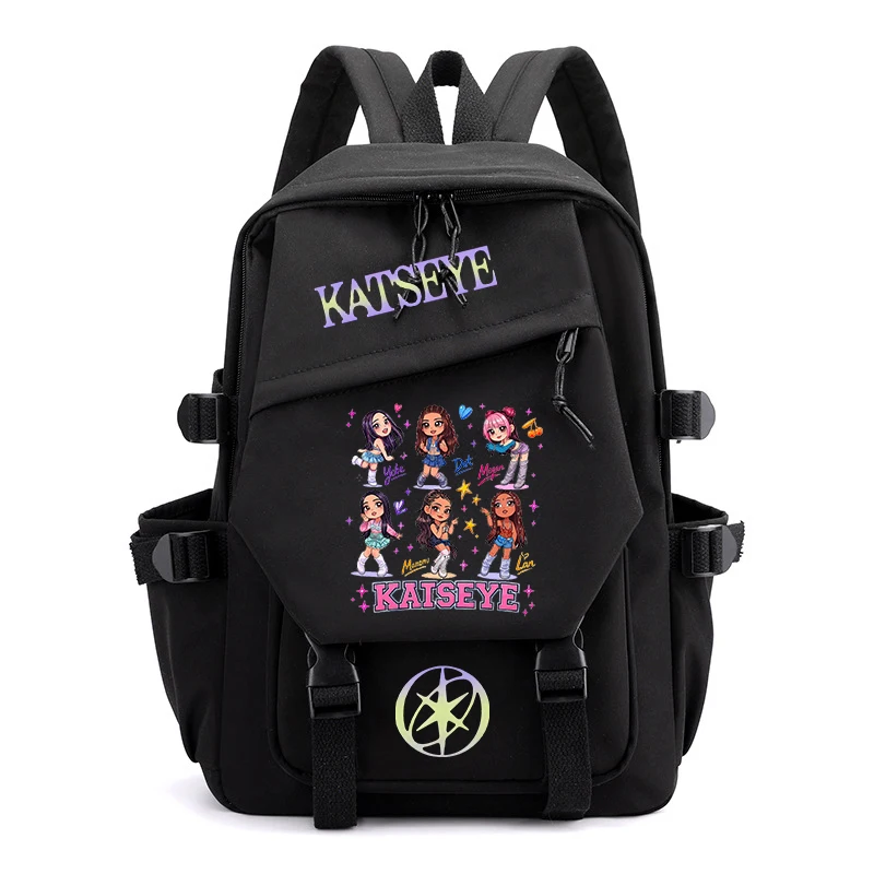 Global Group KATSEYE School Backpack Primary Students Canvas Rucksack High Quality Children Backpacks Boy Girl Fashion Schoolbag
Global Group KATSEYE School Backpack Primary Students Canvas Rucksack High Quality Children Backpacks Boy Girl Fashion Schoolbag