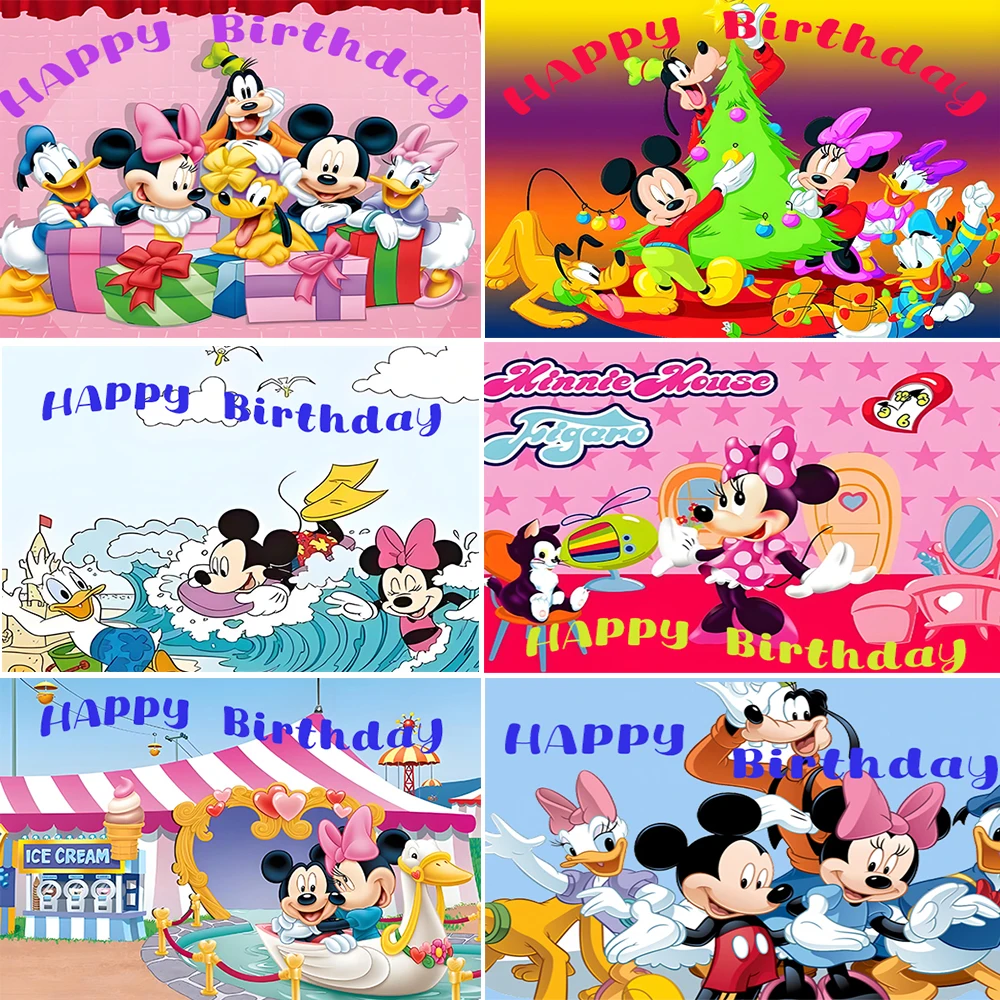 Disney Cartoon Mickey Mouse Donald Duck Birthday Party Background Decoration Backdrop Baby Shower Banner Supplies Photo Props
Disney Cartoon Mickey Mouse Donald Duck Birthday Party Background Decoration Backdrop Baby Shower Banner Supplies Photo Props