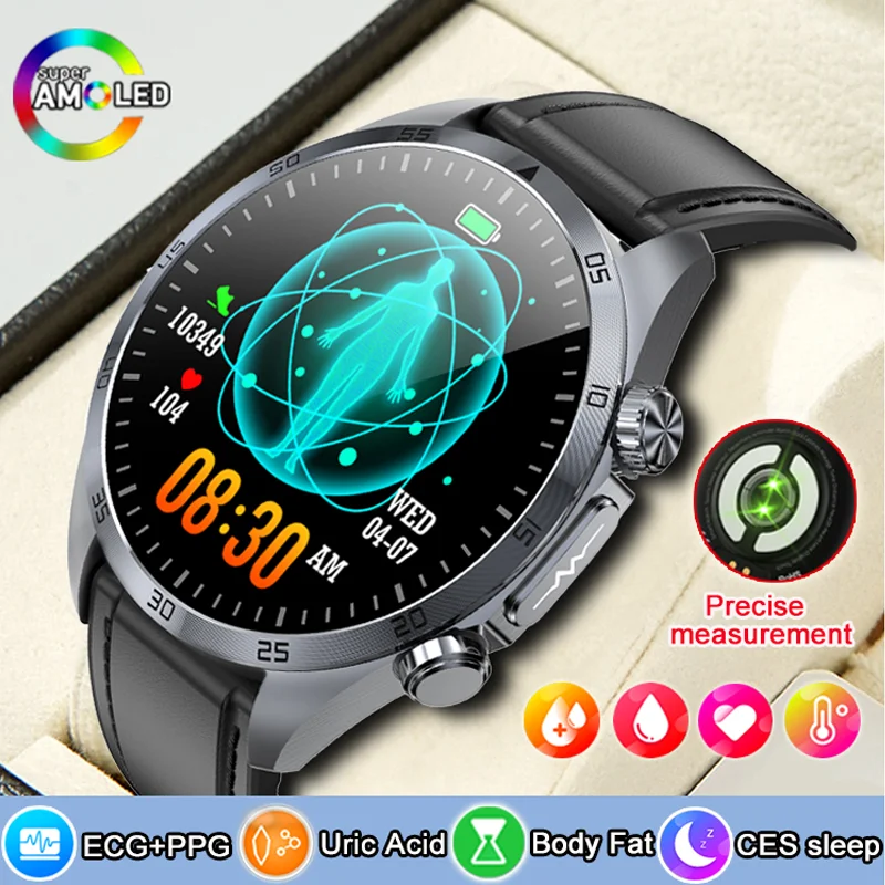 2026 New Men Smart Watch 1.43 inch Body Fat Uric Acid Blood Lipids CES Sleep Aid Bluetooth Communication Intelligent Smartwatch
2026 New Men Smart Watch 1.43 inch Body Fat Uric Acid Blood Lipids CES Sleep Aid Bluetooth Communication Intelligent Smartwatch