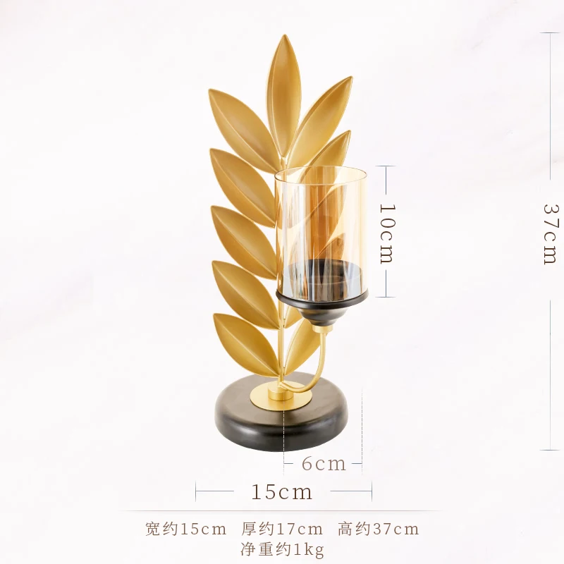 YY Modern Simple and Light Luxury Golden Wheat Candle Candlestick Ornaments
YY Modern Simple and Light Luxury Golden Wheat Candle Candlestick Ornaments