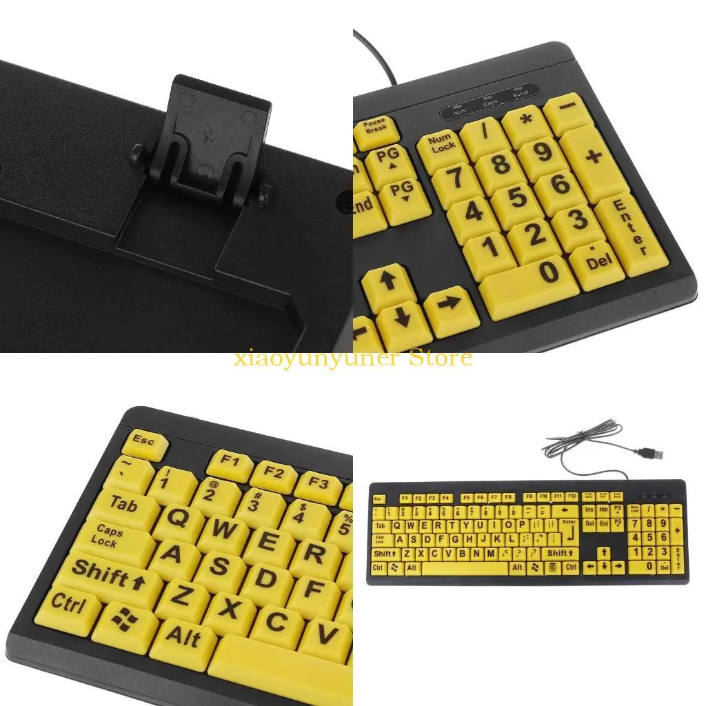 P9JB USB-проводная клавиатура для пожилых людей среднего возраста, специальная защита глаз, настольный ноутбук, стандартная с
P9JB USB-проводная клавиатура для пожилых людей среднего возраста, специальная защита глаз, настольный ноутбук, стандартная с