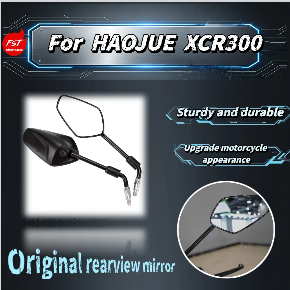 For Haojue XCR300 Genuine Rearview Mirror Left Right Original Reflector Motorcycle Accessories
For Haojue XCR300 Genuine Rearview Mirror Left Right Original Reflector Motorcycle Accessories