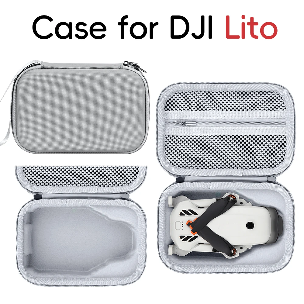for Lito 1 PU Storage Bag for DJI Lito X1 Drone Body Dust-Proof Storage Case Gray
for Lito 1 PU Storage Bag for DJI Lito X1 Drone Body Dust-Proof Storage Case Gray