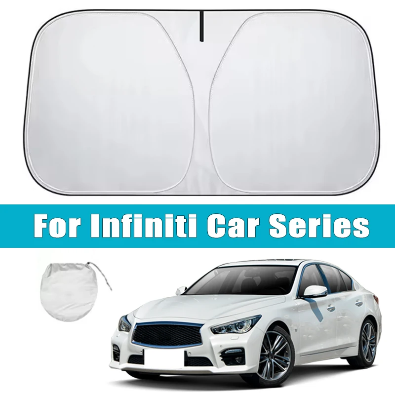 For Infiniti Q50 Q60 Q70 QX50 QX55 QX60 QX80 FX G M I30 QX4 Car Sun Visor Windshield Sunshade Heat Insulation Auto Accessories
For Infiniti Q50 Q60 Q70 QX50 QX55 QX60 QX80 FX G M I30 QX4 Car Sun Visor Windshield Sunshade Heat Insulation Auto Accessories