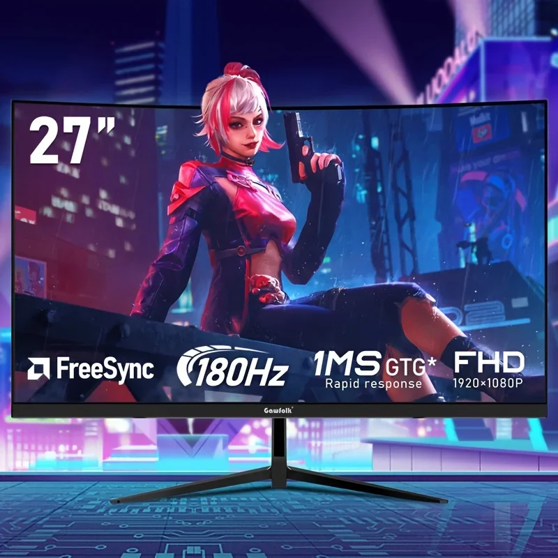 Мероприятие по случаю открытия нового магазина Gawfolk: 27-дюймовый игровой монитор, компьютерный монитор 180 Гц, монитор для ПК FHD 1080P
Мероприятие по случаю открытия нового магазина Gawfolk: 27-дюймовый игровой монитор, компьютерный монитор 180 Гц, монитор для ПК FHD 1080P
