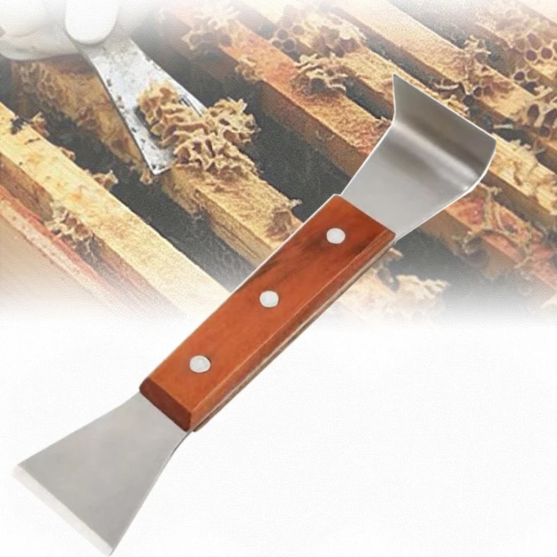 Stainless Steel Beekeeping Cleaning Knife Half Bending Scraper Bee Frame Lifter Scraper Beekeeping Beehive Scraping Tools
Stainless Steel Beekeeping Cleaning Knife Half Bending Scraper Bee Frame Lifter Scraper Beekeeping Beehive Scraping Tools