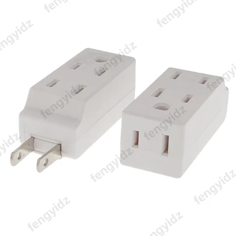 1 SZT. Wtyczka i gniazdo US 3 w 1 Przedłużacz Meksyk Japonia Kanada Amerykańskie Gniazda Elektryczne Konwerter Zasilania Adapter Podróżny Gniazdo AC