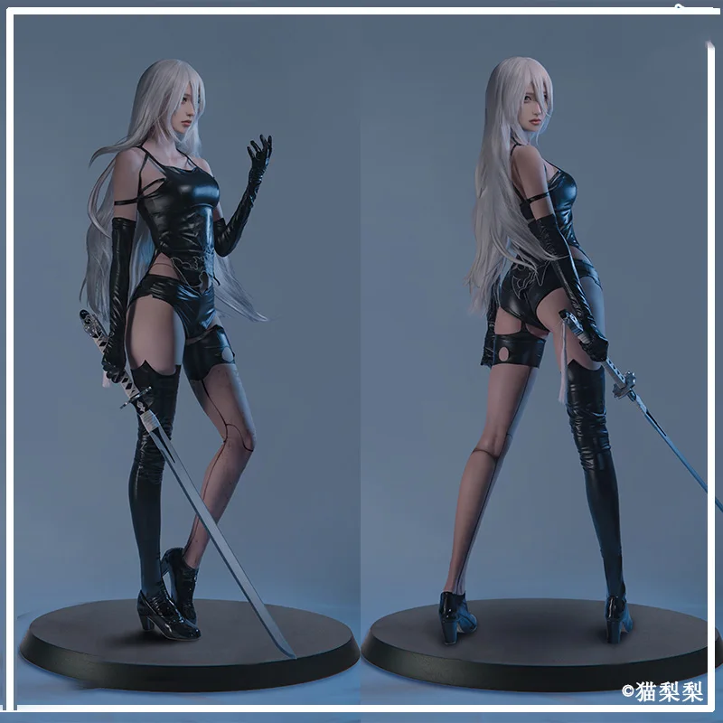 Anime Yorha A2 Cosplay Sexy Black PU leather split tights Women full set Costume
Anime Yorha A2 Cosplay Sexy Black PU leather split tights Women full set Costume