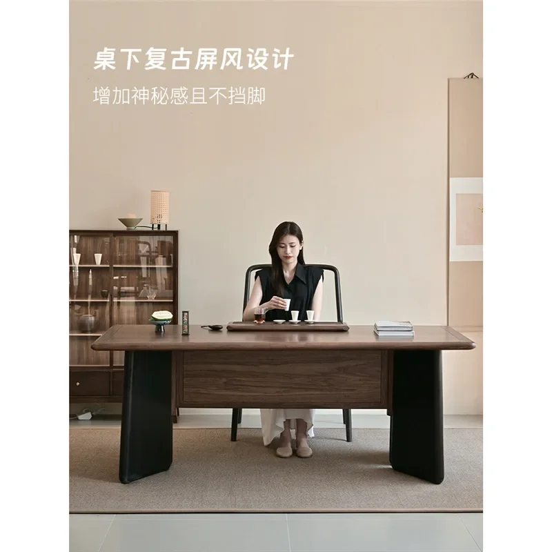 New Chinese style solid wood tea table, office living room Zen tea table
New Chinese style solid wood tea table, office living room Zen tea table