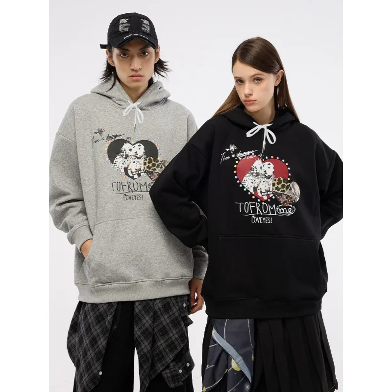 New Graffiti Love Spotted Dog 3D Printed Hoodie Loose Casual Couple's Versatile Quick Drying Top Trendy
New Graffiti Love Spotted Dog 3D Printed Hoodie Loose Casual Couple's Versatile Quick Drying Top Trendy