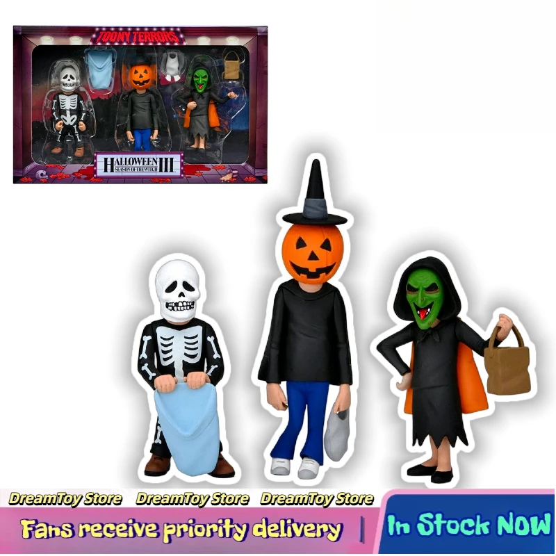 【In Stock】NECA 04485 Toony Terrors Halloween 3 Trick or Treaters 3-Pack 6 Inch Action Figure Animation Model Toy Collection Gift
【In Stock】NECA 04485 Toony Terrors Halloween 3 Trick or Treaters 3-Pack 6 Inch Action Figure Animation Model Toy Collection Gift