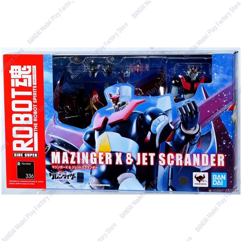 Bandai Genuine THE ROBOT SPIRITS 336 MAZINGER X & JET SCRANDER (GRENDIZER U)Anime Action Figure Collectible Model Toys Gift Kid
Bandai Genuine THE ROBOT SPIRITS 336 MAZINGER X & JET SCRANDER (GRENDIZER U)Anime Action Figure Collectible Model Toys Gift Kid