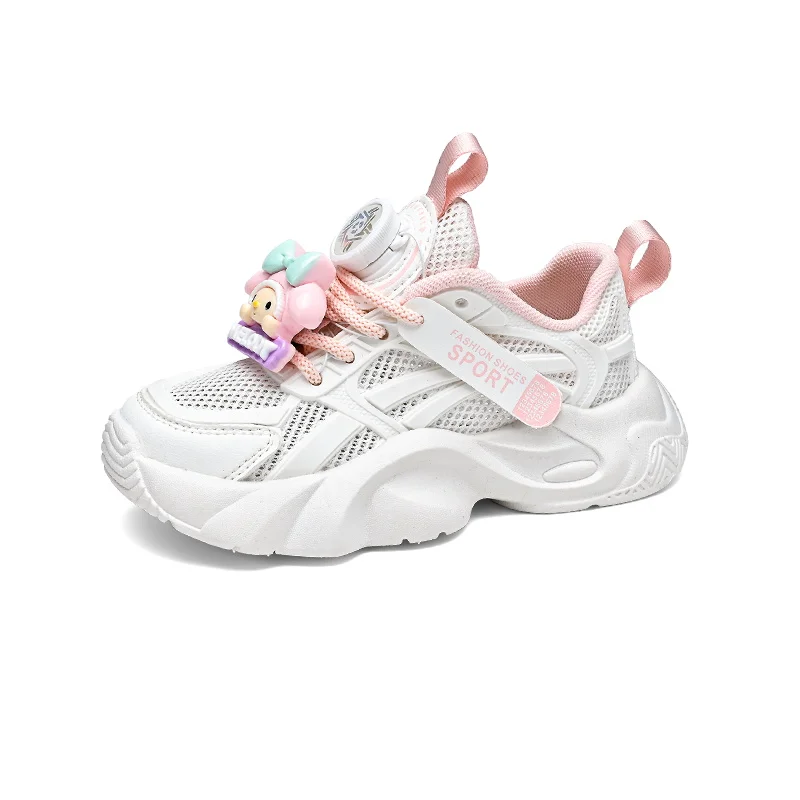 Children's Casual Pink Girls' Mesh Shoes Fashionable Lightweight Running Shoes for Teenagers Children's Sports Shoes for Girls
Children's Casual Pink Girls' Mesh Shoes Fashionable Lightweight Running Shoes for Teenagers Children's Sports Shoes for Girls