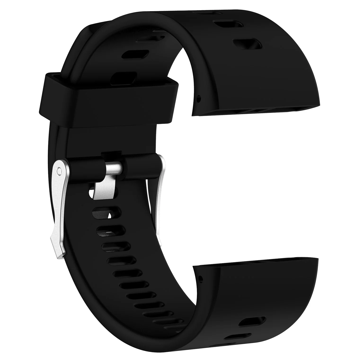 Soft Silicone Wrist Strap for Polar V800 GPS Sports Watch, Replacement Watch Band with Tools - Black
Soft Silicone Wrist Strap for Polar V800 GPS Sports Watch, Replacement Watch Band with Tools - Black