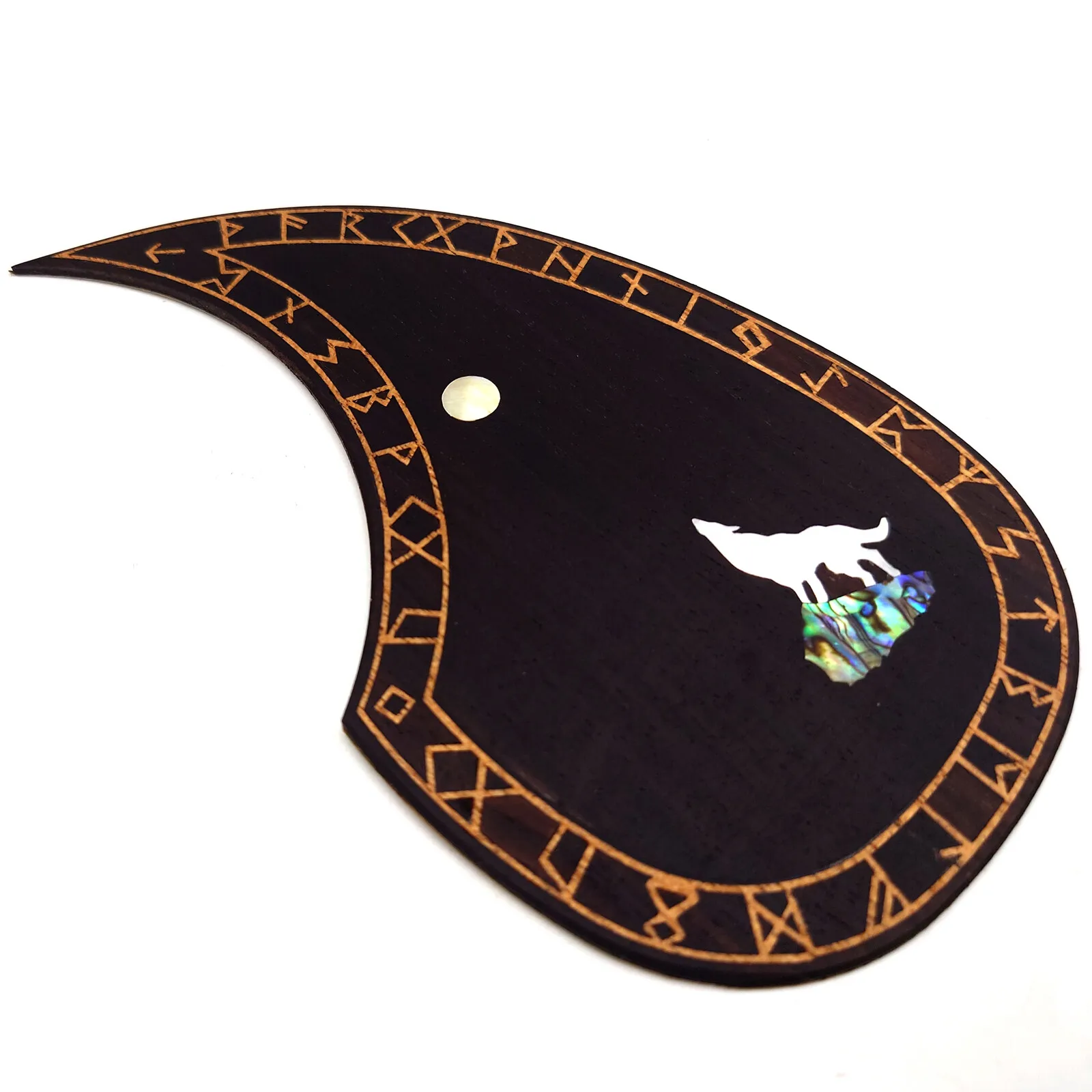 Накладка для акустической гитары из цельного дерева с инкрустацией цветком морского ушка для гитары типа D
Накладка для акустической гитары из цельного дерева с инкрустацией цветком морского ушка для гитары типа D