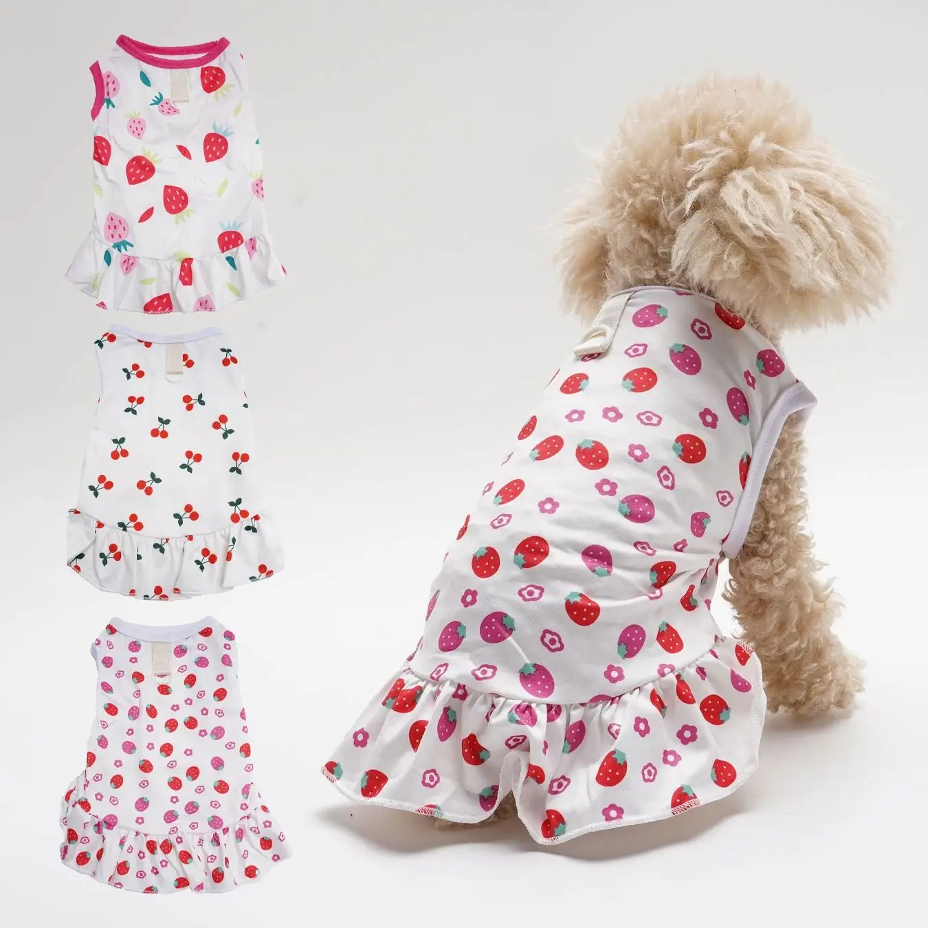 3 Pack Spring/Summer New Pet Clothes Floral Print Dog Dress with Pleated Skirt for Bichon And Cats Pet Apparel
3 Pack Spring/Summer New Pet Clothes Floral Print Dog Dress with Pleated Skirt for Bichon And Cats Pet Apparel