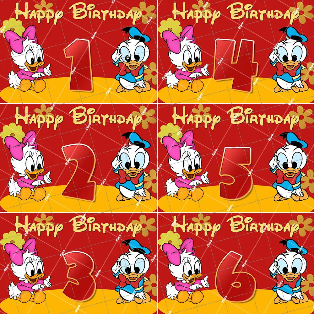 Cute Baby Donald Duck with Daisy Baby Birthday Party Decor Custom Backdrop Banner For Kids Room Photo Poster Decor Wall Backdrop
Cute Baby Donald Duck with Daisy Baby Birthday Party Decor Custom Backdrop Banner For Kids Room Photo Poster Decor Wall Backdrop