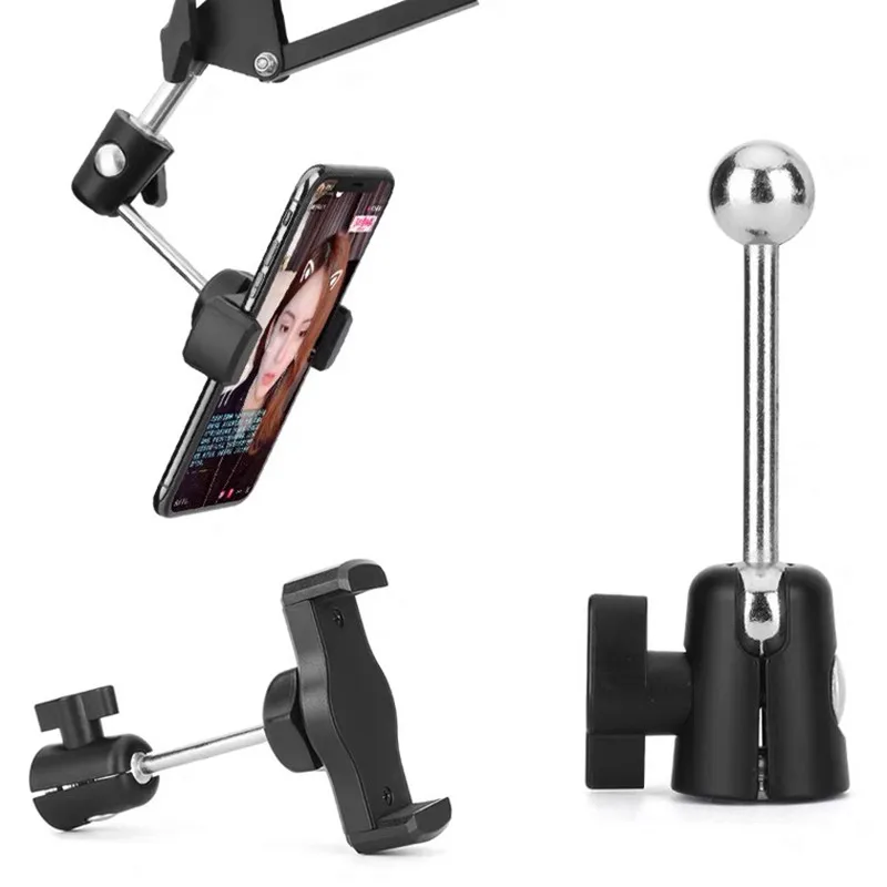17mm Head Ball Adapter to 3/8 Hot Shoe Tripod Mount Camera Cradle Ball Head Mic Holder Extension Rod Mobile phone installation
17mm Head Ball Adapter to 3/8 Hot Shoe Tripod Mount Camera Cradle Ball Head Mic Holder Extension Rod Mobile phone installation