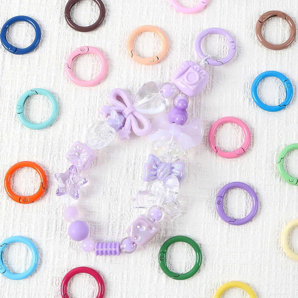 1Pcs Metal O Ring Spring Clasp Openable Round Carabiner Keychain Clips Hook Dog Chain DIY Jewelry Buckle Connector
1Pcs Metal O Ring Spring Clasp Openable Round Carabiner Keychain Clips Hook Dog Chain DIY Jewelry Buckle Connector
