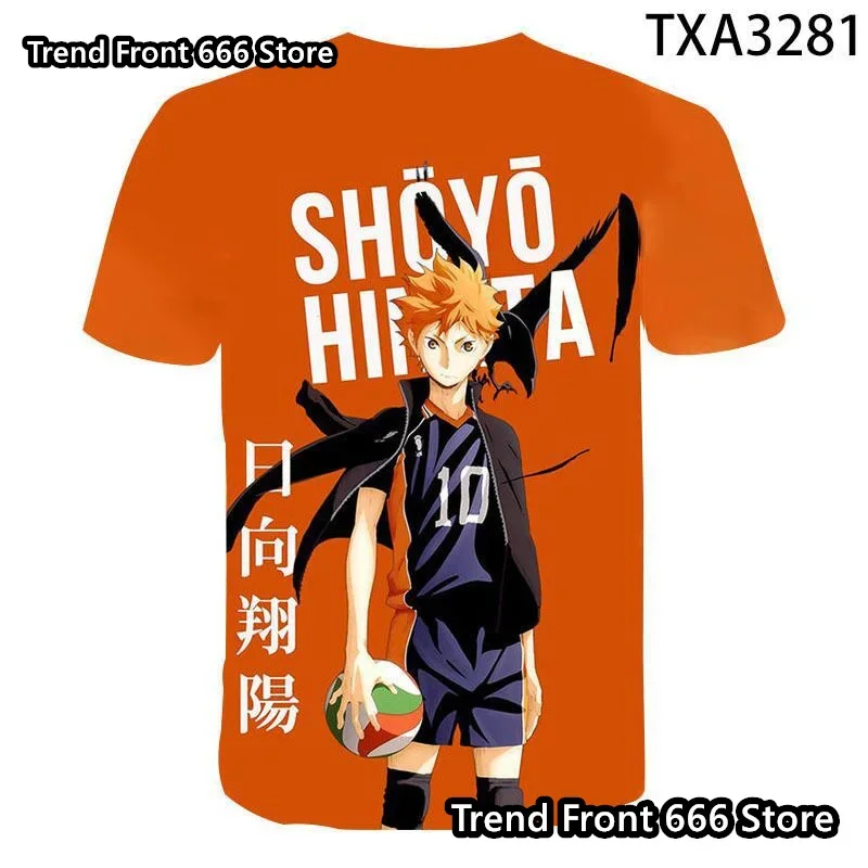 Japanese Anime Haikyuu Volleyball Juvenile Children's T-shirts Summer Short Sleeve Crewneck Tops Boys And Girls Tees
Japanese Anime Haikyuu Volleyball Juvenile Children's T-shirts Summer Short Sleeve Crewneck Tops Boys And Girls Tees