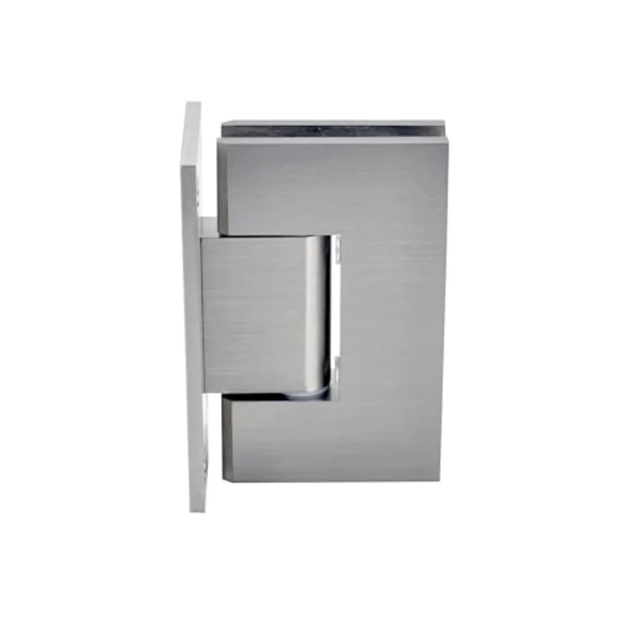Shower Door Hinge - Square Full Back Plate Fits 3/8" to 1/2" 10 to 12 mm Glass Self-Centering Standard Wall to Glass 90 Degree
Shower Door Hinge - Square Full Back Plate Fits 3/8" to 1/2" 10 to 12 mm Glass Self-Centering Standard Wall to Glass 90 Degree