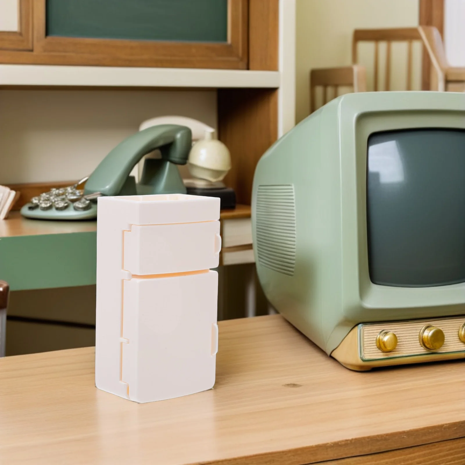 2Pcs Miniature Dollhouse Fridge Realistic Plastic Simulation Refrigerator Kitchen Appliance Pretend Play Mini Fridge Decoration 
2Pcs Miniature Dollhouse Fridge Realistic Plastic Simulation Refrigerator Kitchen Appliance Pretend Play Mini Fridge Decoration