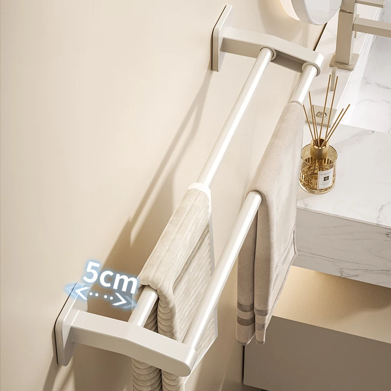 Self-adhesive Home Bathroom Towel Rack Holder Without Drilling Wall Mount Towel Shelf Kitchen Bathroom Accessories Towel Hanger
Self-adhesive Home Bathroom Towel Rack Holder Without Drilling Wall Mount Towel Shelf Kitchen Bathroom Accessories Towel Hanger