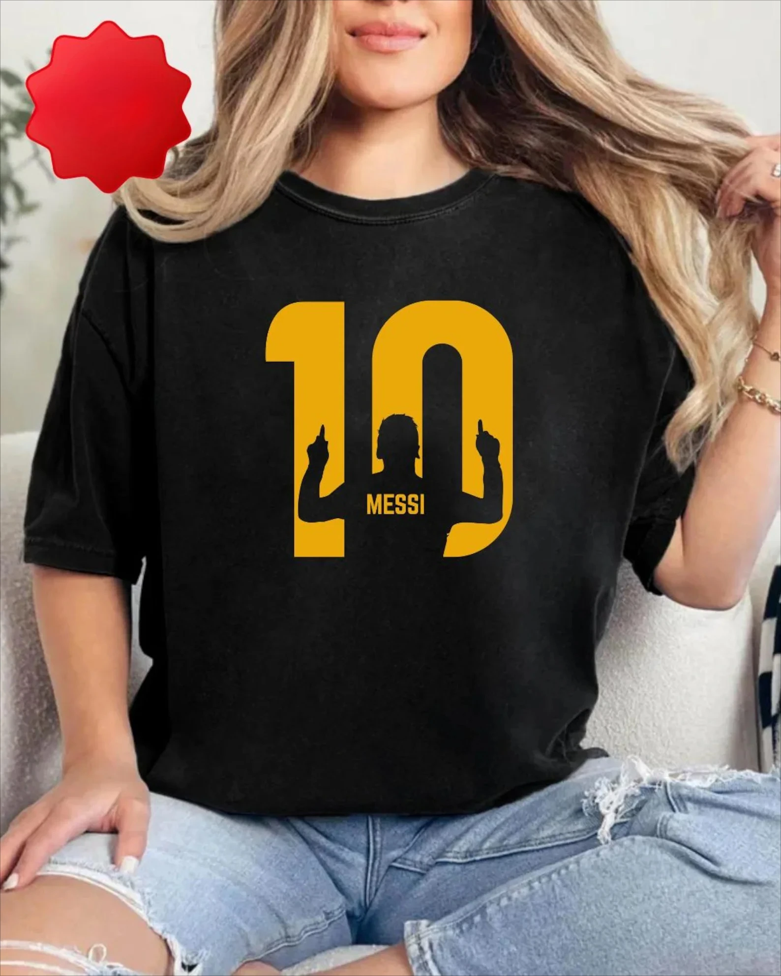 Messi PNG Legendary Soccer Player Pattern Printing Summer Luxury Brand Cotton Men's and Women's T-Shirts Short Sleeves
Messi PNG Legendary Soccer Player Pattern Printing Summer Luxury Brand Cotton Men's and Women's T-Shirts Short Sleeves