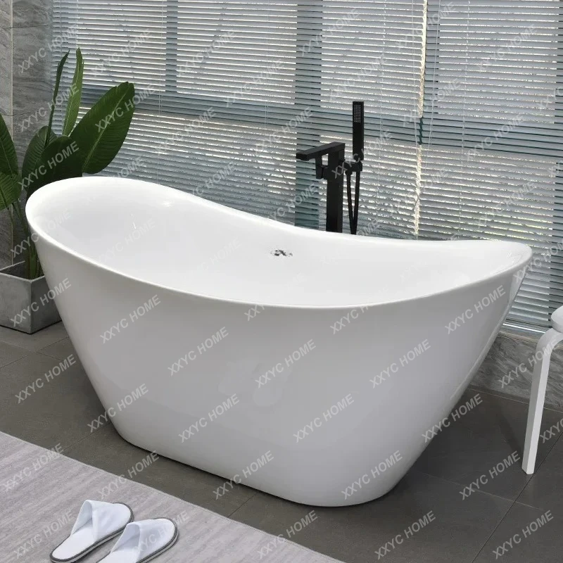 A Free-standing family adult hotel B & B bathtub acrylic special-shaped thin-sided bathtub
A Free-standing family adult hotel B & B bathtub acrylic special-shaped thin-sided bathtub