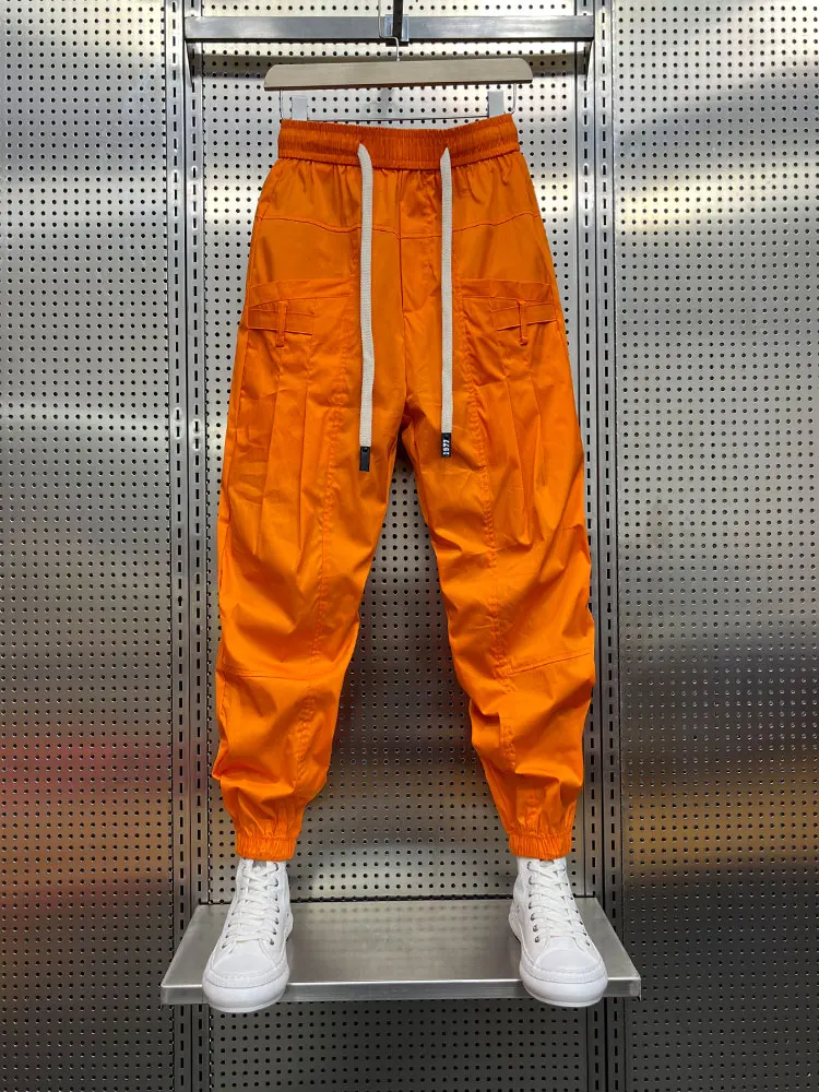 Summer Thin Color Men's Casual Loose Harlan Pants Nine Points Couple Loose Trendy Casual Pants Simple Match Workwear
Summer Thin Color Men's Casual Loose Harlan Pants Nine Points Couple Loose Trendy Casual Pants Simple Match Workwear