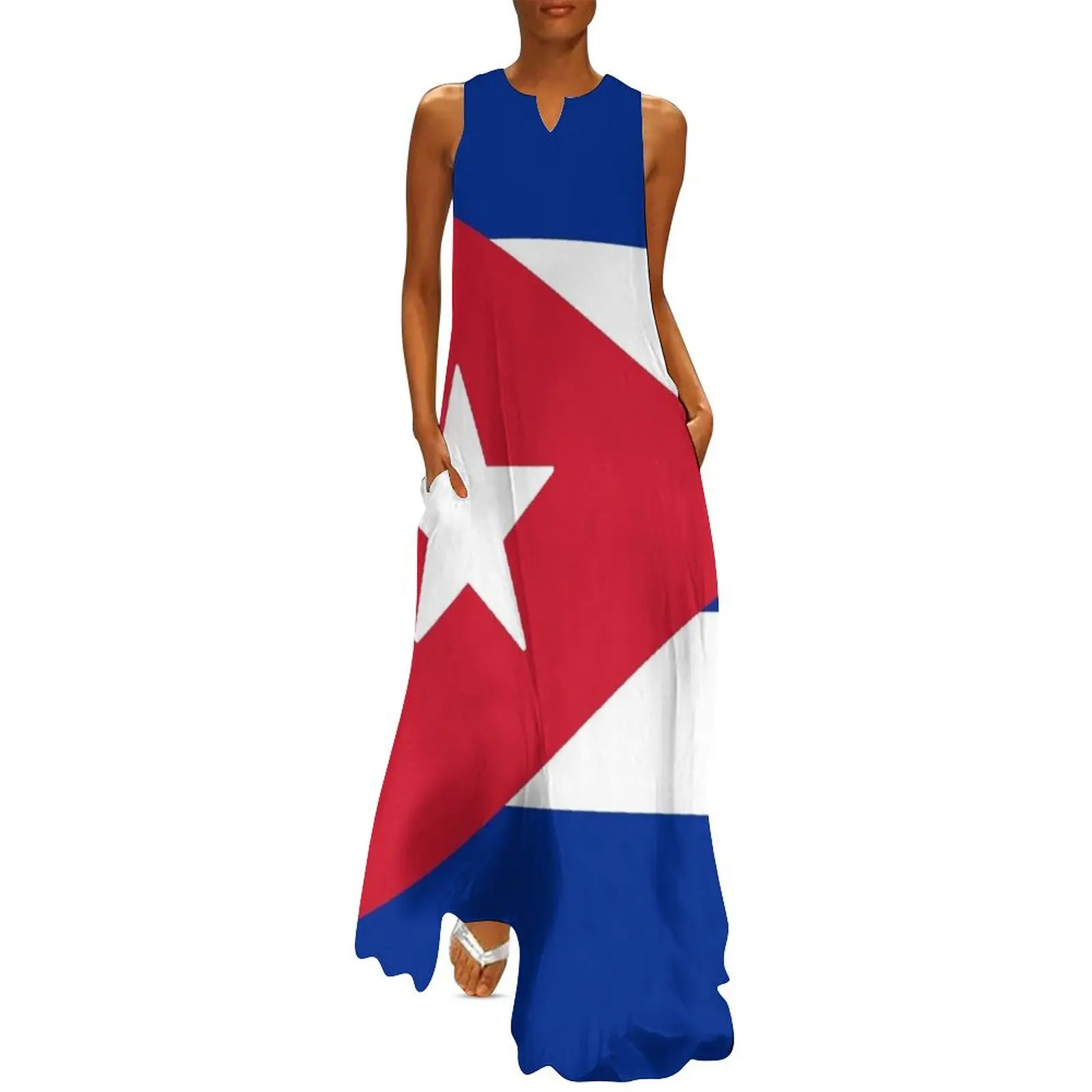 Cuban Flag Long Dress sexy dress for women Female dress women's evening dresses 2025 for girls
Cuban Flag Long Dress sexy dress for women Female dress women's evening dresses 2025 for girls