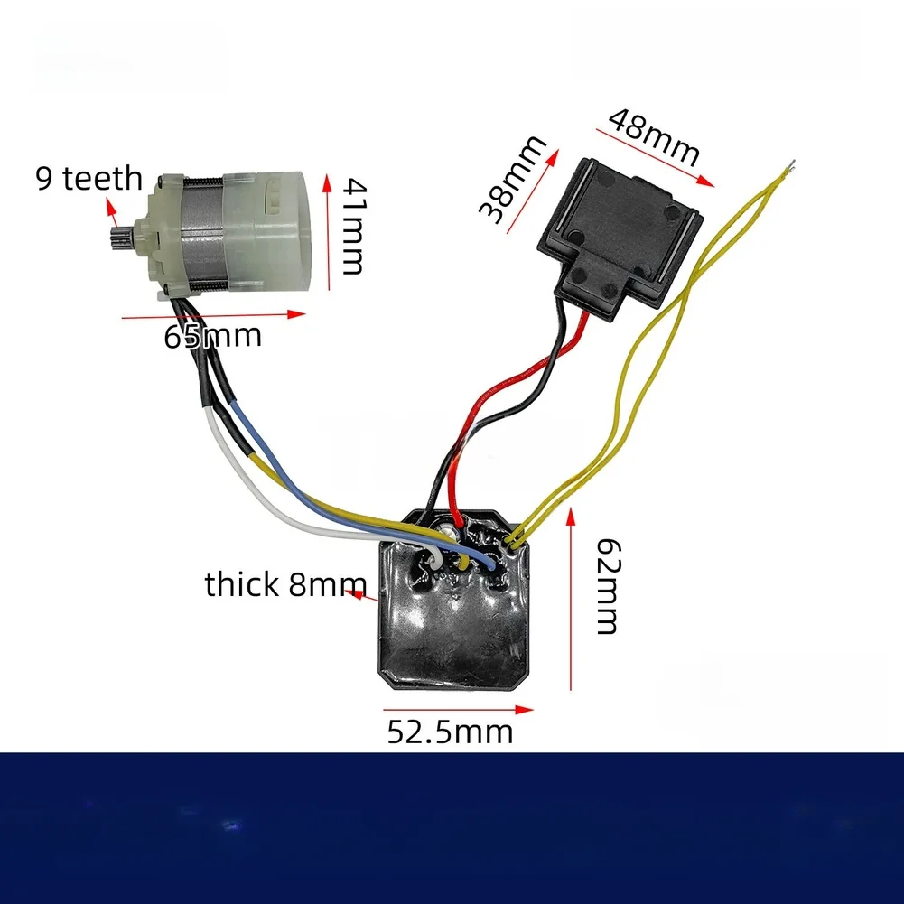 21V Brushless Motor Assembly with Control Board for High Pressure Car Wash Equipment Metal Plastic Construction
21V Brushless Motor Assembly with Control Board for High Pressure Car Wash Equipment Metal Plastic Construction