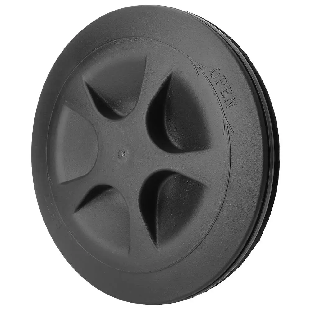6 Inch Black Anti-Slip Plastic Round Marine Boat RV Deck Inspection Plate with Hand Hole - Kayak Cover
6 Inch Black Anti-Slip Plastic Round Marine Boat RV Deck Inspection Plate with Hand Hole - Kayak Cover