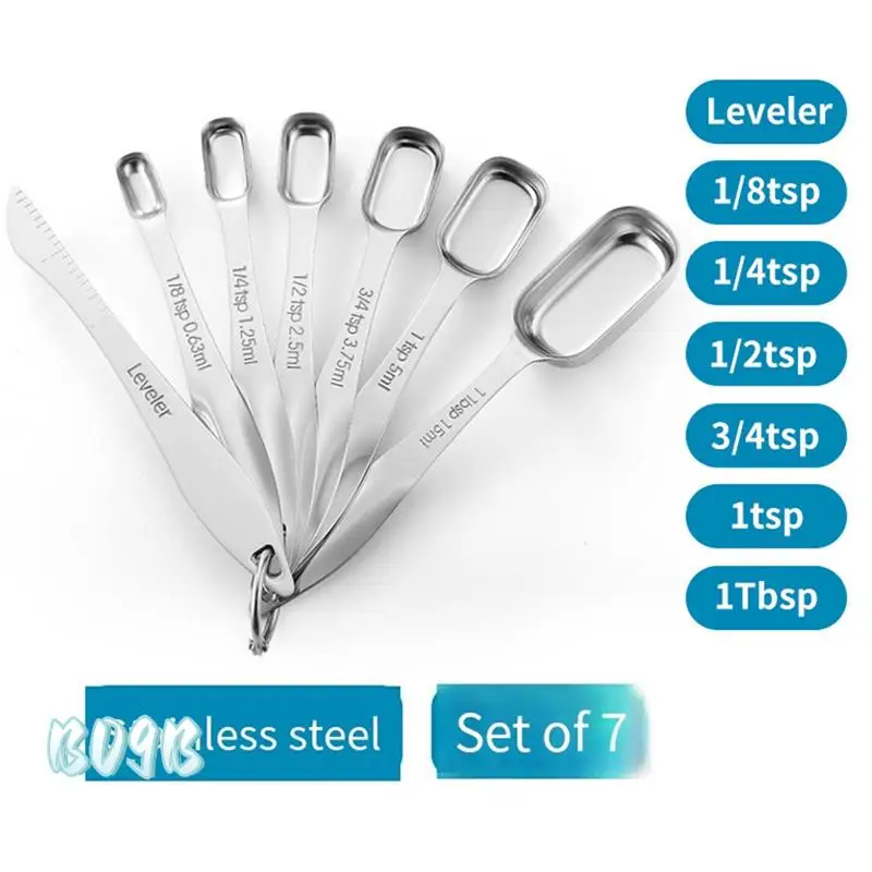 Measuring Spoon Set Seasoning Spoon With Scale Measuring Spoon Set Stainless Steel Spice Measuring Spoon Kitchen Gadgets-B09B
Measuring Spoon Set Seasoning Spoon With Scale Measuring Spoon Set Stainless Steel Spice Measuring Spoon Kitchen Gadgets-B09B