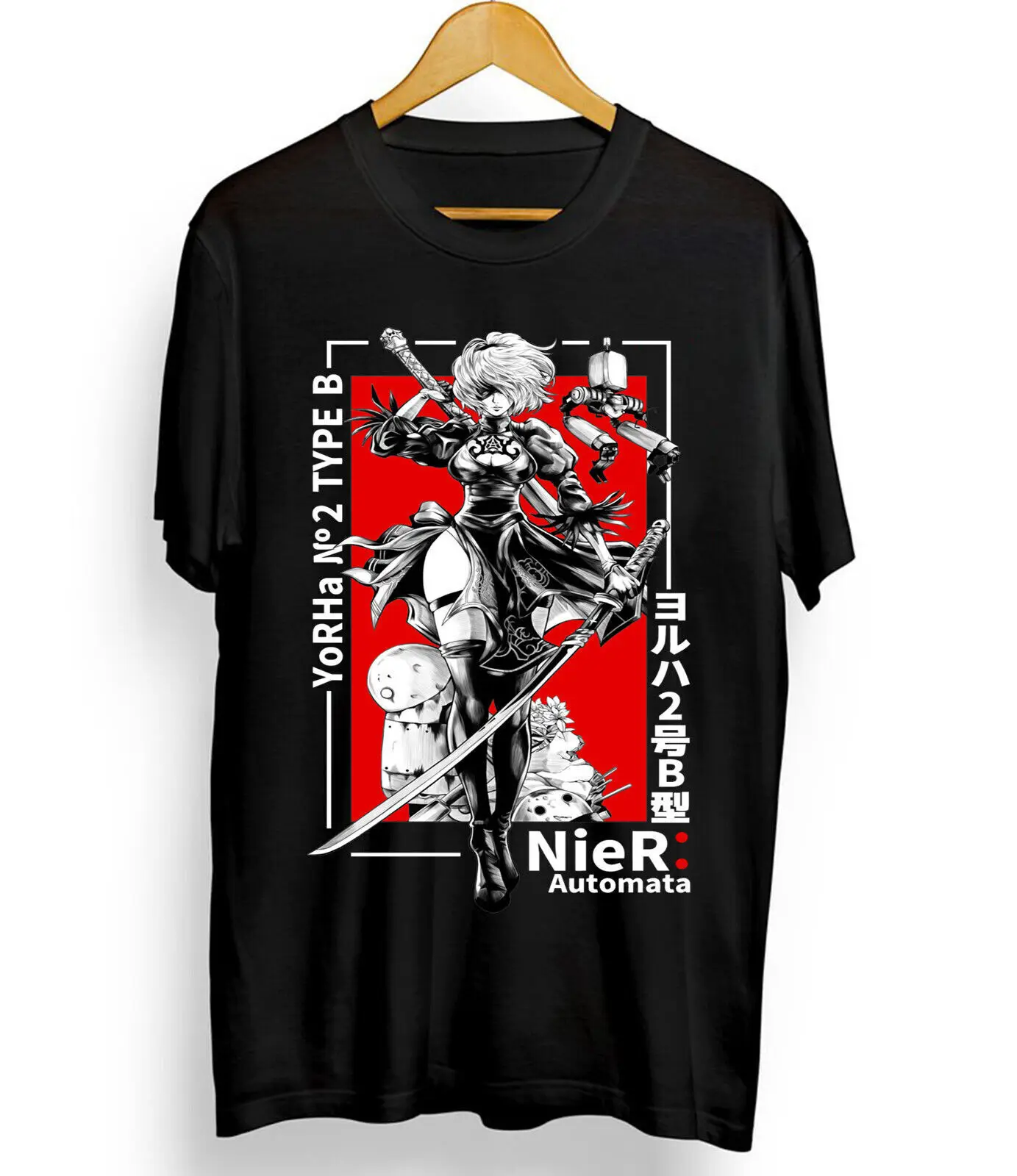 Nier Automata 2B YoRHa New Unisex Shirt,Girl,Cyber Punk Waifu graphic tee
Nier Automata 2B YoRHa New Unisex Shirt,Girl,Cyber Punk Waifu graphic tee