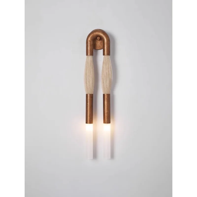 Medieval wabi-**** wind wall lamp living room background wall American retro creative high-end hotel model room lamp
Medieval wabi-**** wind wall lamp living room background wall American retro creative high-end hotel model room lamp