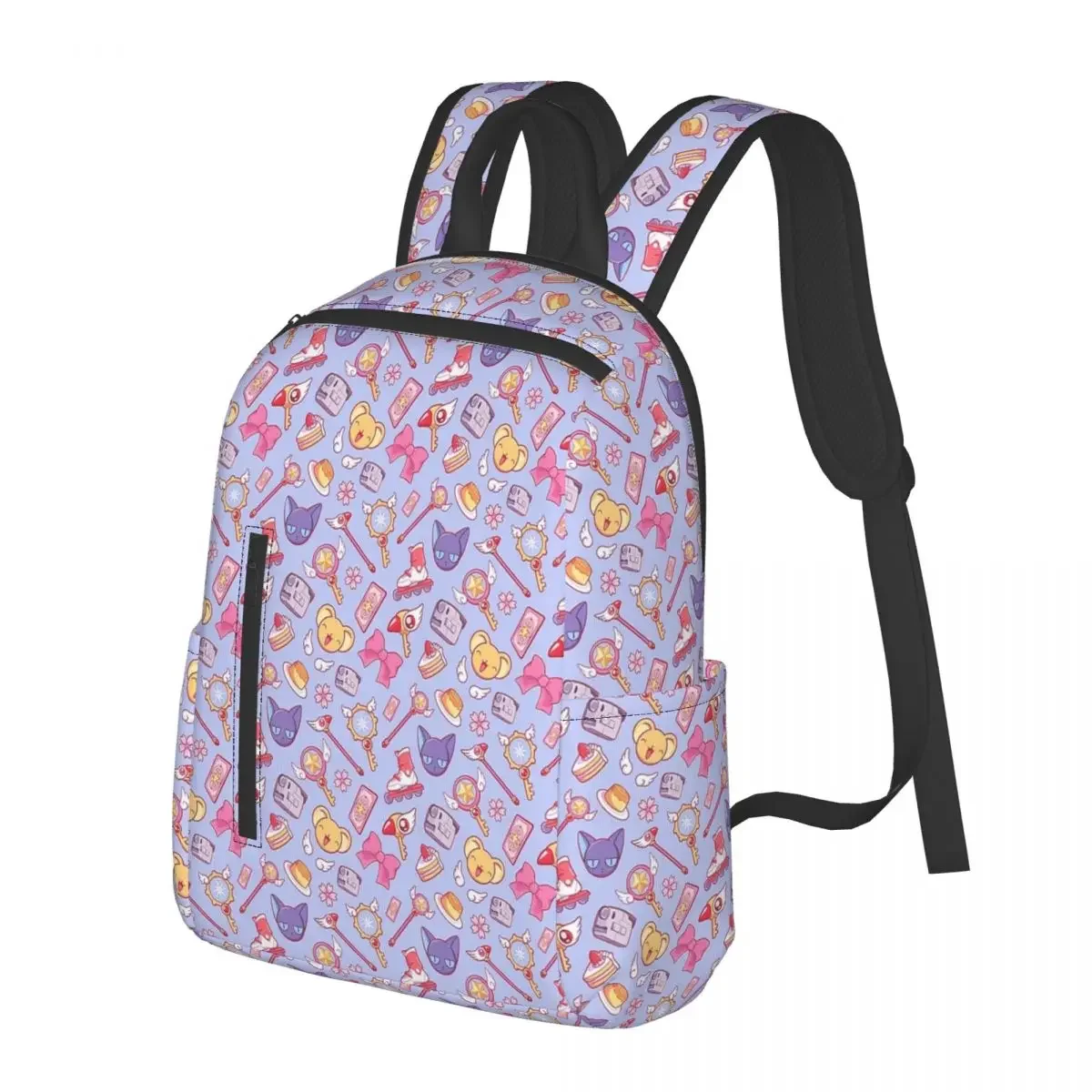 Sakura Card Captor - Violet Student Backpack School Bag Hiking Travel Daypack for Boys Girls Fashion Bookbag Shoulder Bags
Sakura Card Captor - Violet Student Backpack School Bag Hiking Travel Daypack for Boys Girls Fashion Bookbag Shoulder Bags