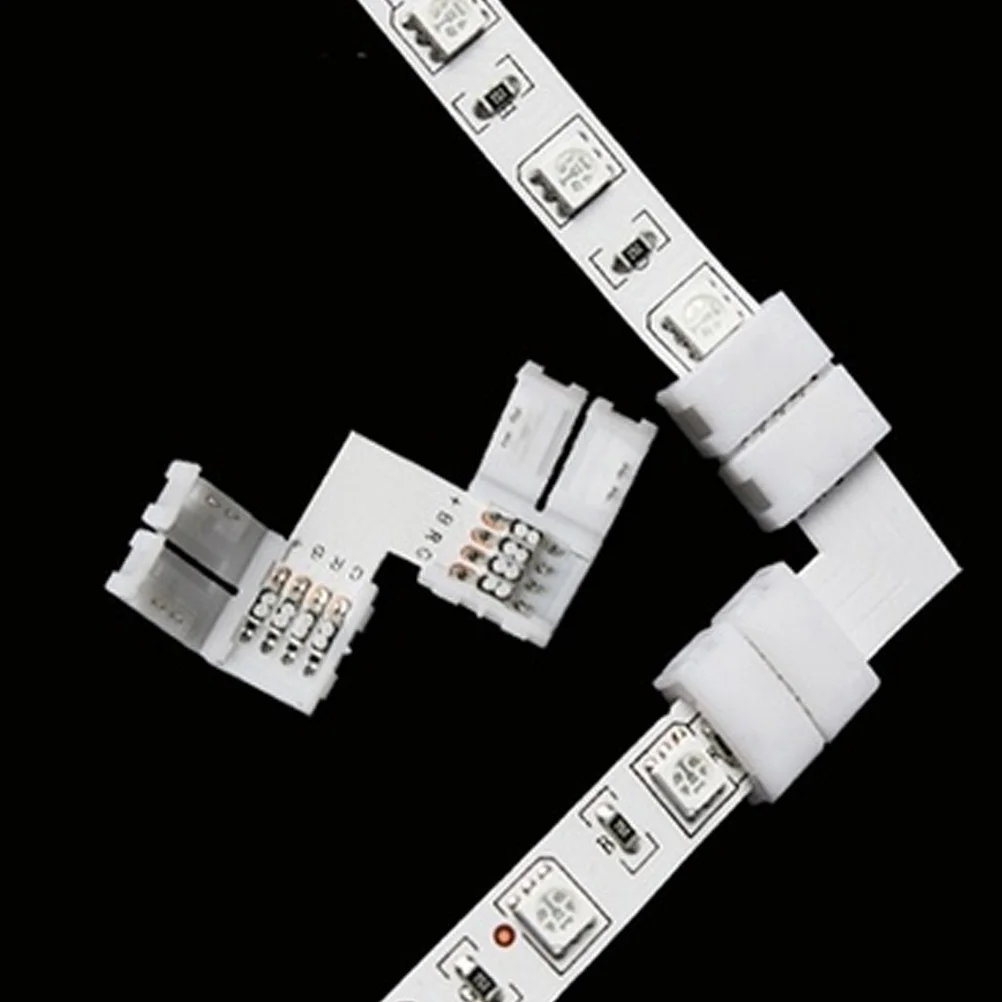 12Pcs LED Strip Connector 5050 Rgb Single Color ABS Power Quick Connect Buckle Clip Flexible Light Strip Adapter
12Pcs LED Strip Connector 5050 Rgb Single Color ABS Power Quick Connect Buckle Clip Flexible Light Strip Adapter