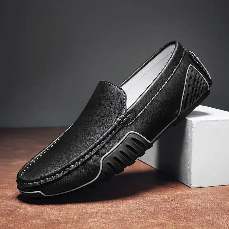 Moccasins Men's Shoes 2024 Spring and Summer Luxury Leather Shoes Breathable Authentic Leather Loafers Business
Moccasins Men's Shoes 2024 Spring and Summer Luxury Leather Shoes Breathable Authentic Leather Loafers Business