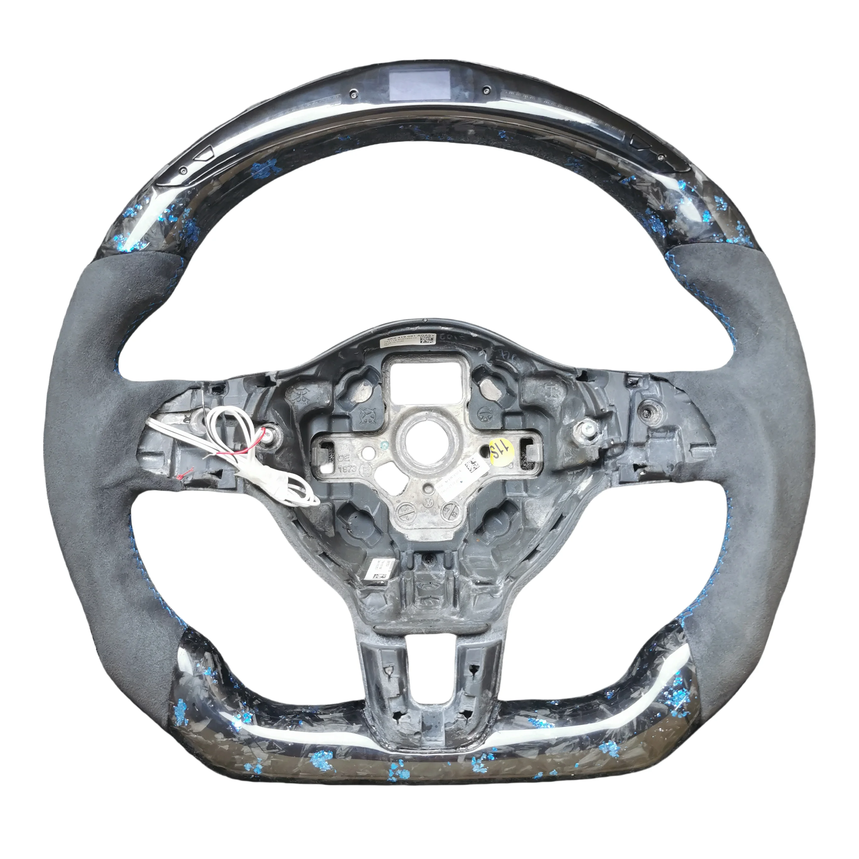 For Customize LED Forged Carbon Fiber for Sports Steering Wheel for VW Golf GTI Passat MK7 MK7.5 Flat Bottom Racing Upgrade
For Customize LED Forged Carbon Fiber for Sports Steering Wheel for VW Golf GTI Passat MK7 MK7.5 Flat Bottom Racing Upgrade