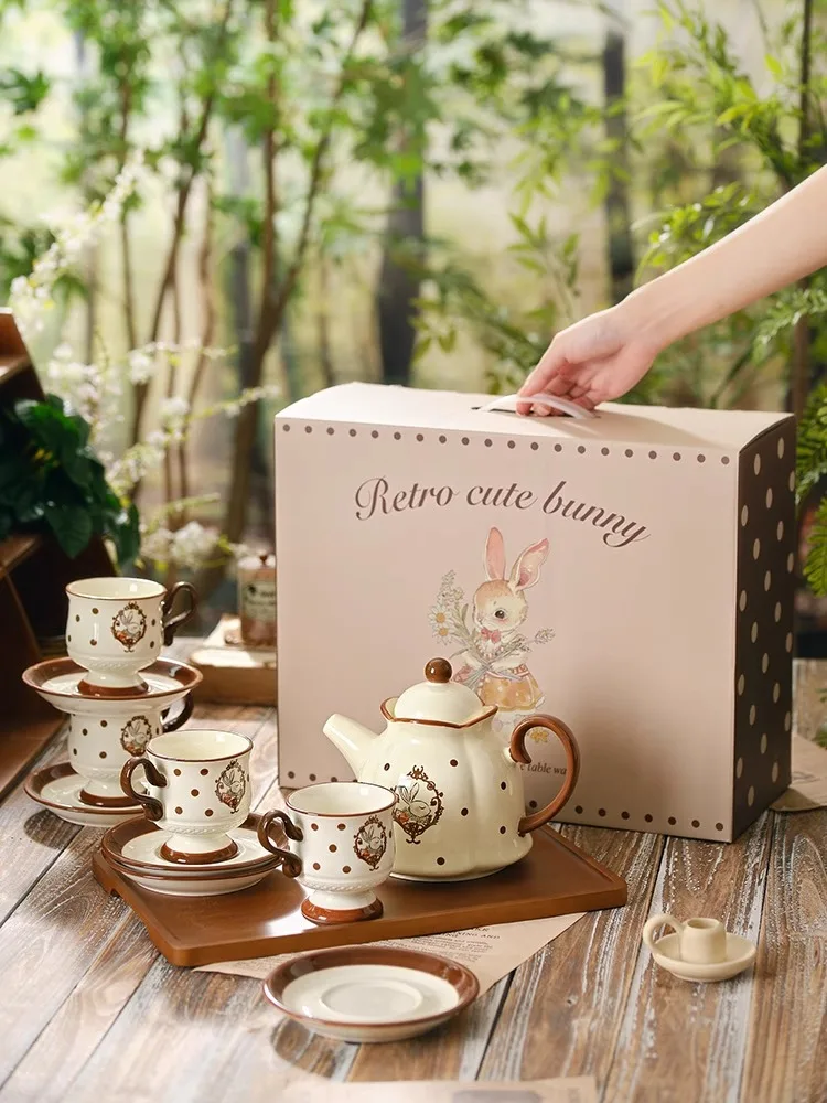 Girl'S Birthday Gift Teapot Set, Living Room Hospitality Ceramic Water Cup, Household Housewarming New Home Companion Gift
Girl'S Birthday Gift Teapot Set, Living Room Hospitality Ceramic Water Cup, Household Housewarming New Home Companion Gift