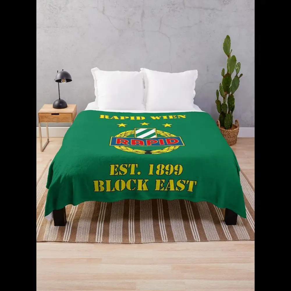 RAPID WIEN FOOTBALL CLUB Throw Blanket Official Fan Plush Blanket for Soccer Supporters
RAPID WIEN FOOTBALL CLUB Throw Blanket Official Fan Plush Blanket for Soccer Supporters
