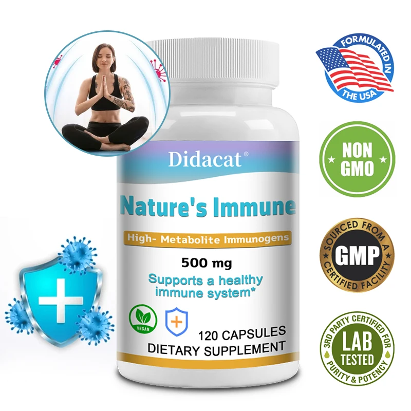 Natural Immune Support Capsules, Fermented Dried Yeast Capsules Postbiotic Supplement for Gut Immune System & Joint Wellness
Natural Immune Support Capsules, Fermented Dried Yeast Capsules Postbiotic Supplement for Gut Immune System & Joint Wellness